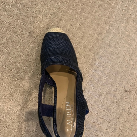 NWT Ralph Lauren blue espadrilles size 6 - Picture 6 of 7